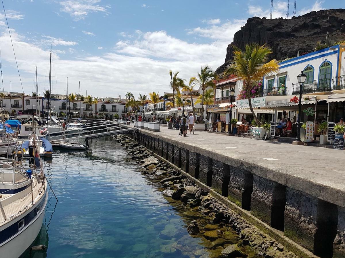 Paraiso Puerto De Mogan Lägenhet Exteriör bild